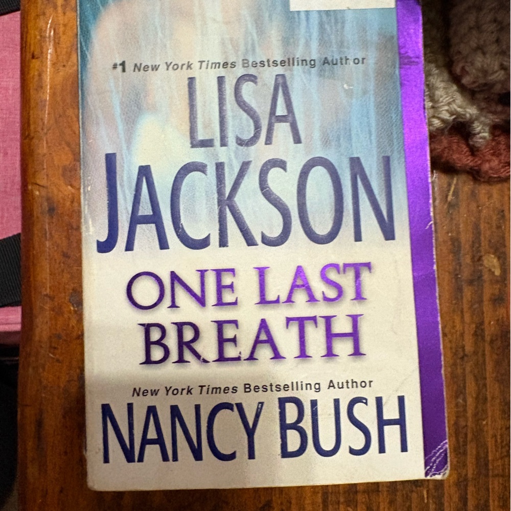 Lisa Jackson 'One Last Breath' Book